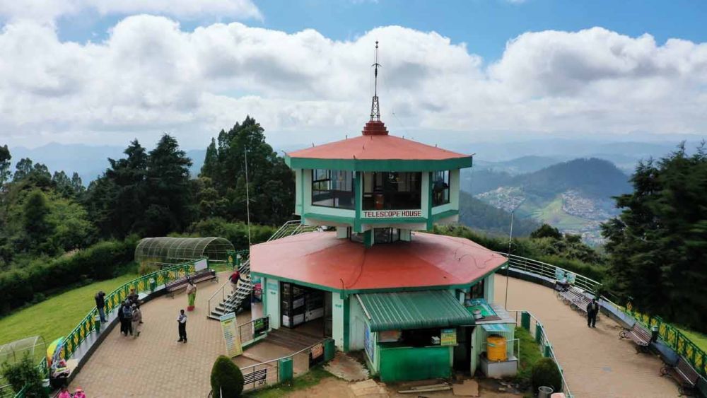 Winding ghat road through the Nilgiri hills